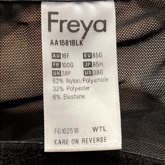 FREYA Pure Nursing T-Shirt Bra - Black - Picture 8 of 9